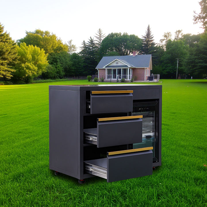 Stainless Steel Modular Grill Islands