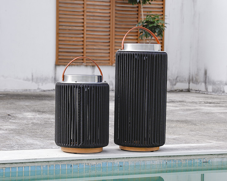 Large Outdoor Solar Hanging Lanterns
