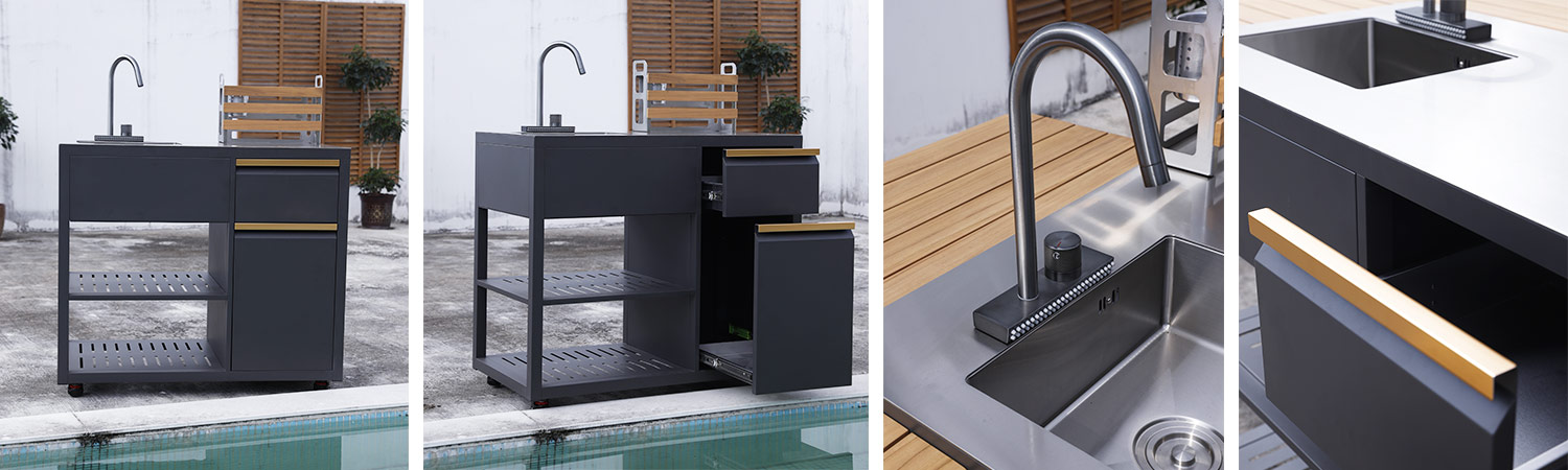 TE001 Stainless Steel Cabinet